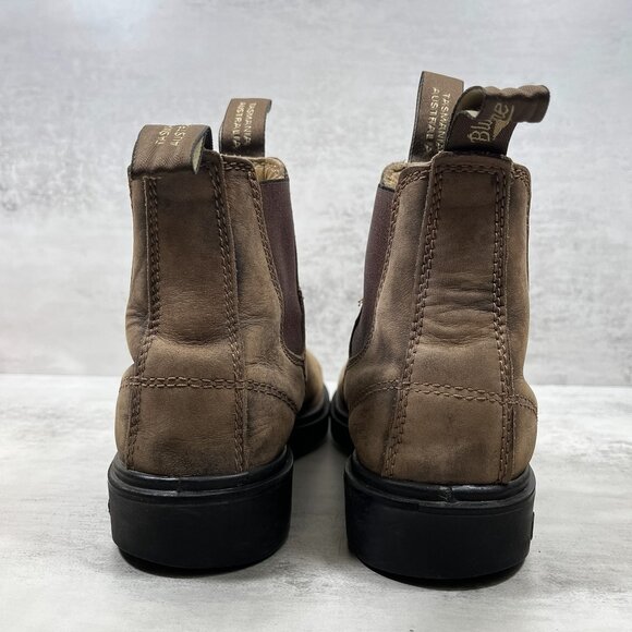 Black Full Grain Leather Chelsea Boots, Women Blundstone Chisel Toe Chelsea Leather Boots - Women\'s Size AU 4.5 / US 7.5